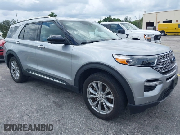 2023 Ford Explorer Limited with VIN 1FMSK8FH3PGB40409, listed as a IAAI auction lot 42739775 with 38,734 mi miles and . Bid and sale history available at DreamBid. Image 1.