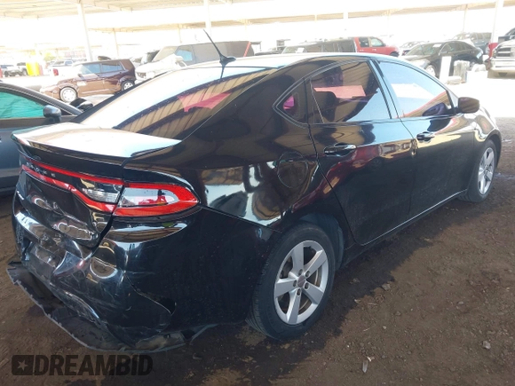2015 Dodge Dart SXT with VIN 1C3CDFBB8FD221712, listed as a IAAI auction lot 42008995 with 137,548 mi miles. Bid and sale history available at carsss.com. Image 4.