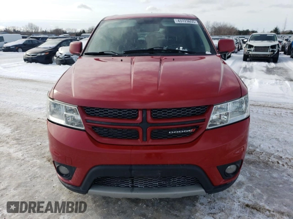 2012 Dodge Journey GT with VIN 3C4PDDEG6CT325260, listed as a Copart auction lot 43723655 with 233,795 mi miles and Clean Title. Bid and sale history available at DreamBid. Image 5.