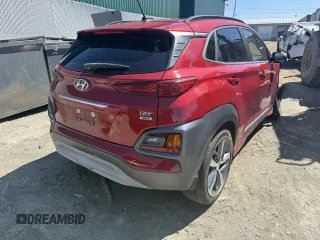 2020 Hyundai Kona Limited z VIN KM8K3CA52LU428169, wystawiony jako Copart lot #57976125 z przebiegiem 62 593 mil mil oraz Szkoda całkowita • Salvage title. Historia ofert i sprzedaży dostępna na DreamBid. Obrazek 3.