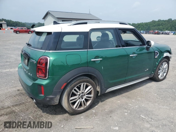 2023 MINI Countryman Cooper S with VIN WMZ83BR06P3P69166, listed as a Copart auction lot 62936015 with 12,153 mi miles and Salvage title. Bid and sale history available at DreamBid. Image 3.