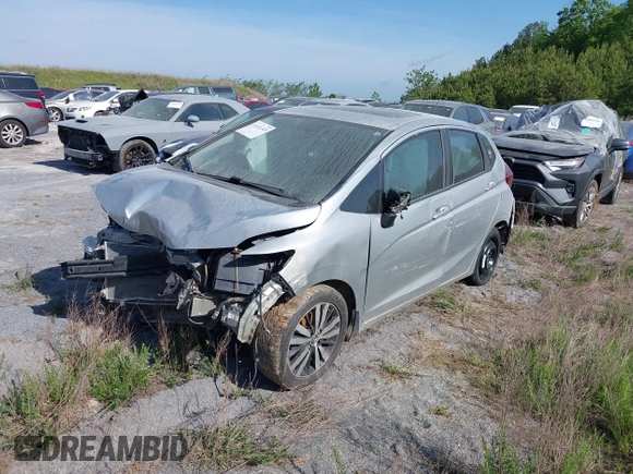 2015 Honda Fit EX-L with VIN 3HGGK5H87FM704879, listed as a IAAI auction lot 41431349 with 152,646 mi miles and . Bid and sale history available at DreamBid. Image 2.