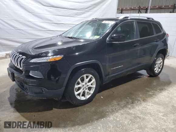 2018 Jeep Cherokee Latitude Plus with VIN 1C4PJMLX4JD517453, listed as a Copart auction lot 61653465 with 99,281 mi miles and Clean title. Bid and sale history available at DreamBid. Image 1.