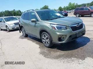 2021 Subaru Forester Limited z VIN JF2SKASC2MH524274, wystawiony jako IAAI lot #42442649 z przebiegiem 51 948 mil mil oraz . Historia ofert i sprzedaży dostępna na DreamBid. Obrazek 1.