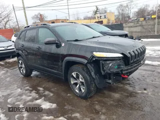 2017 Jeep Cherokee Trailhawk L Plus with VIN 1C4PJMBB9HW551506, listed as a IAAI auction lot 41650841 with 51,273 mi miles. Bid and sale history available at carsss.com. Image 1.