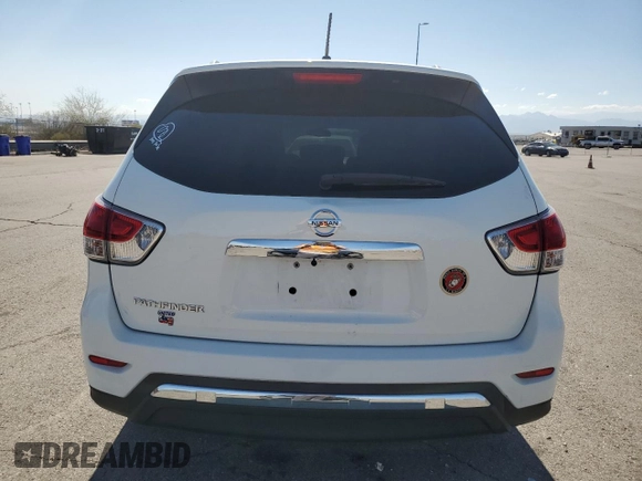 2016 Nissan Pathfinder S with VIN 5N1AR2MN5GC665783, listed as a Copart auction lot 72045174 with 96,330 mi miles and Salvage title. Bid and sale history available at DreamBid. Image 6.