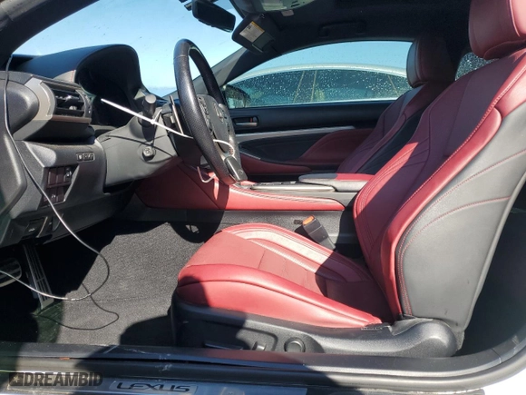 2016 Lexus RC 200t with VIN JTHHA5BCXG5003021, listed as a Copart auction lot 86369494 with 61,614 mi miles and Clean Title. Bid and sale history available at carsss.com. Image 7.