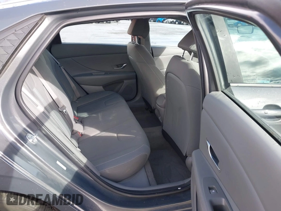 2024 Hyundai Elantra SEL with VIN KMHLM4DG8RU654892, listed as a IAAI auction lot 41752711 with 14,577 mi miles. Bid and sale history available at carsss.com. Image 8.