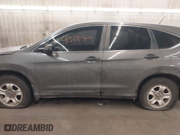 2014 Honda CR-V LX with VIN 2HKRM3H36EH530799, listed as a IAAI auction lot 41558422 with 155,763 mi miles. Bid and sale history available at carsss.com. Image 15.