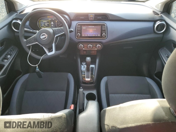 2023 Nissan Versa SV with VIN 3N1CN8EVXPL859338, listed as a Copart auction lot 57597045 with 35,839 mi miles and Non repairable. Bid and sale history available at DreamBid. Image 8.