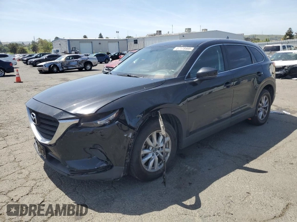 2017 Mazda CX-9 Sport z VIN JM3TCABY6H0131479, wystawiony jako Copart lot #57178805 z przebiegiem 98 698 mil mil oraz Szkoda całkowita • Salvage title. Historia ofert i sprzedaży dostępna na DreamBid. Obrazek 1.