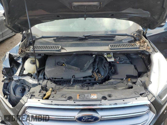 2017 Ford Escape Titanium with VIN 1FMCU0JD5HUA12471, listed as a Copart auction lot 53928975 with 96,616 mi miles and Clean Title. Bid and sale history available at carsss.com. Image 12.
