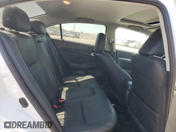 2015 Honda Civic EX-L with VIN 19XFB2F97FE258294, listed as a Copart auction lot 54789935 with 65,871 mi miles and Salvage Title. Bid and sale history available at carsss.com. Image 10.