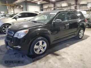 2014 Chevrolet Equinox LTZ with VIN 2GNFLHEK5E6345203, listed as a Copart auction lot 46578655 with 85,769 mi miles and Salvage Title. Bid and sale history available at carsss.com. Image 1.
