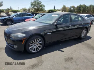 2011 BMW 5 Series 550i with VIN WBAFR9C59BC758980, listed as a Copart auction lot 66560705 with 159,764 mi miles and Clean title. Bid and sale history available at DreamBid. Image 1.
