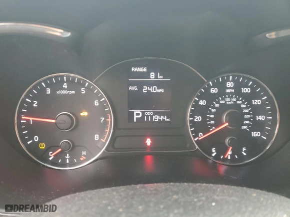 2016 Kia Forte LX with VIN KNAFK4A63G5443347, listed as a Copart auction lot 43273175 with 111,944 mi miles and Salvage Title. Bid and sale history available at carsss.com. Image 9.