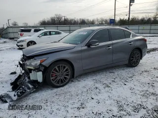 2019 Infiniti Q50 Red Sport 400 с VIN JN1FV7AR5KM801104, выставлен на аукционе Copart как лот 43479075 с пробегом 45 216 миль миль и Списание • Salvage title. История ставок и продаж доступна на DreamBid. Изображение 1.