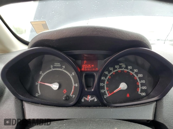 2013 Ford Fiesta S z VIN 3FADP4TJ6DM164936, wystawiony jako Copart lot #55470645 z przebiegiem 105 535 mil mil oraz Szkoda całkowita • Salvage title. Historia ofert i sprzedaży dostępna na DreamBid. Obrazek 9.