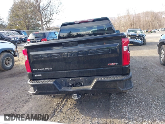 2023 Chevrolet Silverado 1500 RST with VIN 3GCUDEE80PG341292, listed as a IAAI auction lot 41558317 with 1 mi miles. Bid and sale history available at carsss.com. Image 16.
