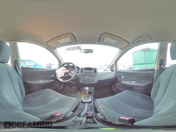 2010 Nissan Versa S with VIN 3N1BC1AP2AL382265, listed as a Copart auction lot 51598365 with 354,098 mi miles and Salvage Title. Bid and sale history available at DreamBid. Image 12.