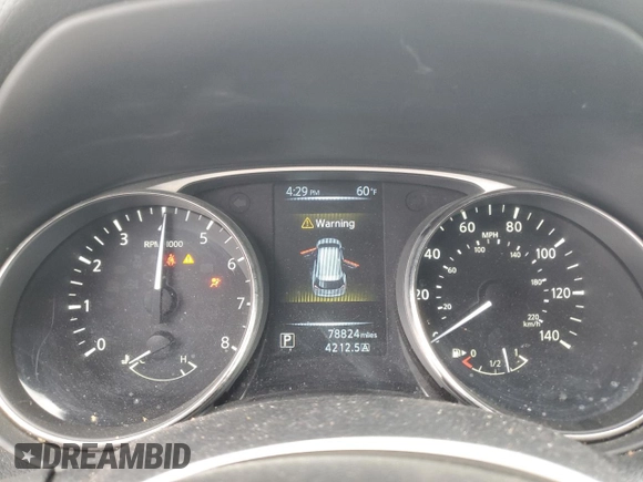 2016 Nissan Rogue SV with VIN KNMAT2MT8GP675706, listed as a Copart auction lot 49928145 with 78,824 mi miles and Salvage Title. Bid and sale history available at carsss.com. Image 9.