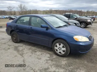 2008 Toyota Corolla CE with VIN 2T1BR32E38C880797, listed as a Copart auction lot 53480615 with 199,020 mi miles and Clean Title. Bid and sale history available at DreamBid. Image 4.