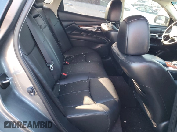 2018 Infiniti Q70 Luxe with VIN JN1BY1AR4JM220498, listed as a Copart auction lot 42338465 with 125,727 mi miles and Salvage title. Bid and sale history available at DreamBid. Image 10.