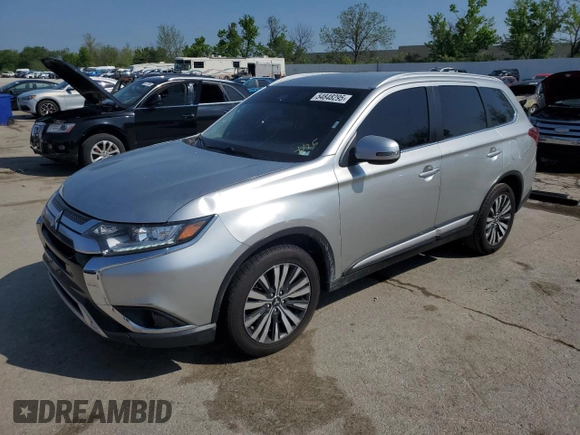 2020 Mitsubishi Outlander ES with VIN JA4AZ3A32LZ029711, listed as a Copart auction lot 54848295 with 161,947 mi miles and Salvage title. Bid and sale history available at DreamBid. Image 1.