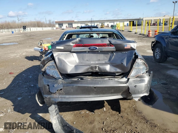 2011 Ford Fusion SEL with VIN 3FAHP0JA0BR210063, listed as a Copart auction lot 50225745 with 219,204 mi miles and Salvage Title. Bid and sale history available at carsss.com. Image 6.