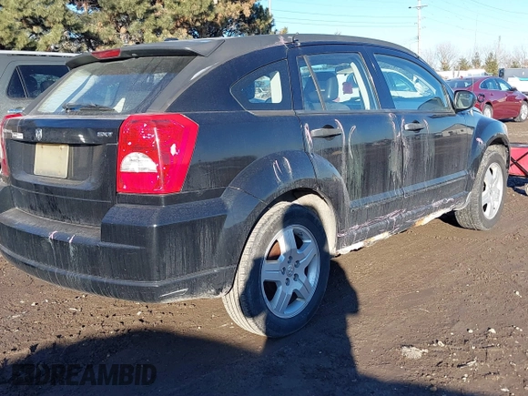 2008 Dodge Caliber SXT with VIN 1B3HB48BX8D658778, listed as a IAAI auction lot 41455439 with 165,874 mi miles. Bid and sale history available at carsss.com. Image 4.
