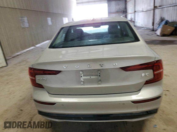 2024 Volvo S60 Plus Dark Theme with VIN 7JRL12FL6RG306908, listed as a Copart auction lot 44723425 with 1,412 mi miles and Salvage title. Bid and sale history available at DreamBid. Image 6.