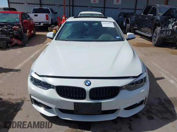 2019 BMW 4 Series 440i z VIN WBA4W7C56KAG52201, wystawiony jako IAAI lot #41639179 z przebiegiem 39 225 mil mil oraz . Historia ofert i sprzedaży dostępna na DreamBid. Obrazek 12.