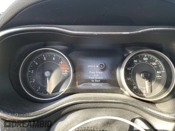 2019 Jeep Cherokee Limited with VIN 1C4PJMDX0KD294277, listed as a Copart auction lot 47136175 with 98,319 mi miles and Salvage Title. Bid and sale history available at carsss.com. Image 9.