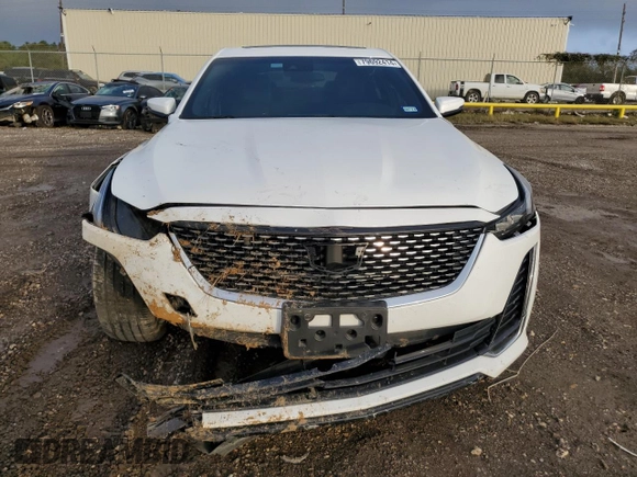 2022 Cadillac CT5 Luxury with VIN 1G6DW5RK8N0129874, listed as a Copart auction lot 79692414 with 35,773 mi miles and Salvage Title. Bid and sale history available at carsss.com. Image 5.