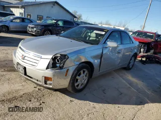 2006 Cadillac CTS with VIN 1G6DM57T960177550, listed as a Copart auction lot 81492604 with 103,160 mi miles and Salvage Title. Bid and sale history available at carsss.com. Image 1.