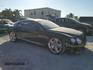 2014 Bentley Continental GT with VIN SCBFU7ZA5EC092542, listed as a Copart auction lot 86753984 with Not Provided miles and Salvage Title. Bid and sale history available at DreamBid. Image 4.