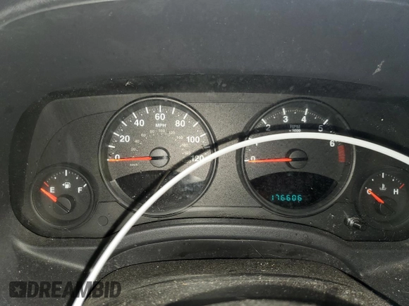 2011 Jeep Patriot Sport with VIN 1J4NT1GA4BD263521, listed as a Copart auction lot 54666735 with 176,606 mi miles and Salvage title. Bid and sale history available at DreamBid. Image 9.
