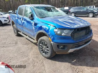 2019 Ford Ranger XL with VIN 1FTER4EHXKLB11447, listed as a IAAI auction lot 41567759 with 140,612 mi miles. Bid and sale history available at carsss.com. Image 1.