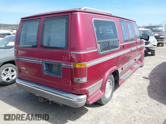1994 Ford Econoline Cargo with VIN 1FDEE14H6RHB61752, listed as a IAAI auction lot 41783296 with 194,482 mi miles and . Bid and sale history available at DreamBid. Image 4.