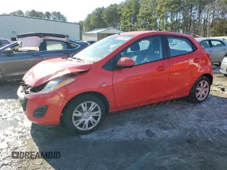 2014 Mazda 2 Sport with VIN JM1DE1KZ7E0179097, listed as a Copart auction lot 88935445 with 96,603 mi miles and Salvage Title. Bid and sale history available at carsss.com. Image 1.