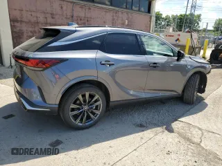 2023 Lexus RX 350 with VIN 2T2BAMCA8PC018713, listed as a Copart auction lot 63203715 with 44,744 mi miles and Salvage title. Bid and sale history available at DreamBid. Image 3.