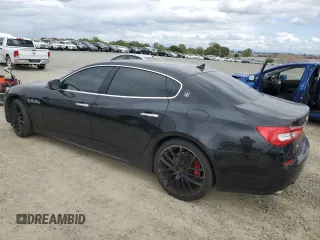 2016 Maserati Quattroporte S Q4 z VIN ZAM56RRA1G1167021, wystawiony jako Copart lot #51009545 z przebiegiem 93 847 mil mil oraz Tytuł czysty. Historia ofert i sprzedaży dostępna na DreamBid. Obrazek 2.