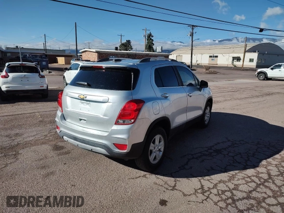 2017 Chevrolet Trax LT with VIN KL7CJPSBXHB165505, listed as a Copart auction lot 51361145 with 75,165 mi miles and Clean Title. Bid and sale history available at carsss.com. Image 4.