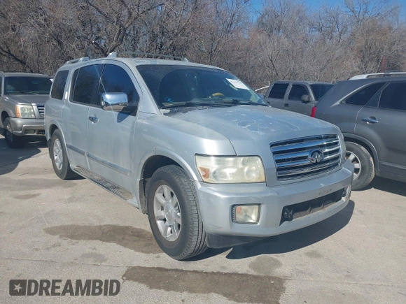 2006 Infiniti QX56 with VIN 5N3AA08A16N808421, listed as a IAAI auction lot 41410798 with 254,784 mi miles. Bid and sale history available at carsss.com. Image 1.