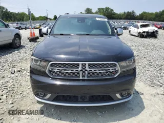 2017 Dodge Durango Citadel Anodized Platinum with VIN 1C4RDHEG5HC774691, listed as a Copart auction lot 57885025 with 176,240 mi miles and Salvage title. Bid and sale history available at DreamBid. Image 5.