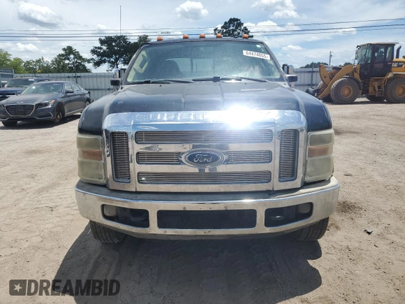 2008 Ford F-350 XL with VIN 1FTWW33R18EB40058, listed as a Copart auction lot 64474855 with 215,262 mi miles and Salvage title. Bid and sale history available at DreamBid. Image 5.