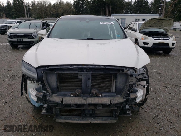 2019 Lincoln Nautilus Reserve with VIN 2LMPJ8LP0KBL37465, listed as a Copart auction lot 48507615 with 76,212 mi miles and Salvage title. Bid and sale history available at DreamBid. Image 5.