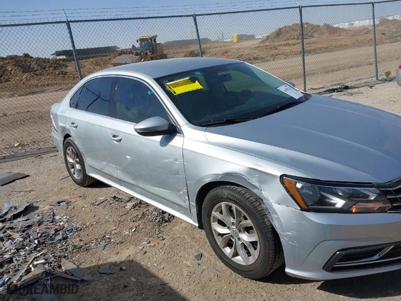 2016 Volkswagen Passat 1.8T S with VIN 1VWAS7A3XGC033240, listed as a IAAI auction lot 41852211 with 93,608 mi miles. Bid and sale history available at carsss.com. Image 6.