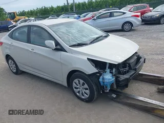 2016 Hyundai Accent SE z VIN KMHCT4AE2GU006712, wystawiony jako IAAI lot #42307401 z przebiegiem 86 301 mil mil oraz . Historia ofert i sprzedaży dostępna na DreamBid. Obrazek 1.