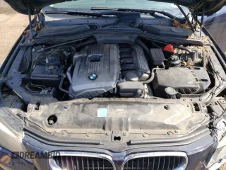2006 BMW 5 Series 530xi with VIN WBANF735X6CG67105, listed as a Copart auction lot 51632655 with 164,969 mi miles and Salvage Title. Bid and sale history available at DreamBid. Image 11.